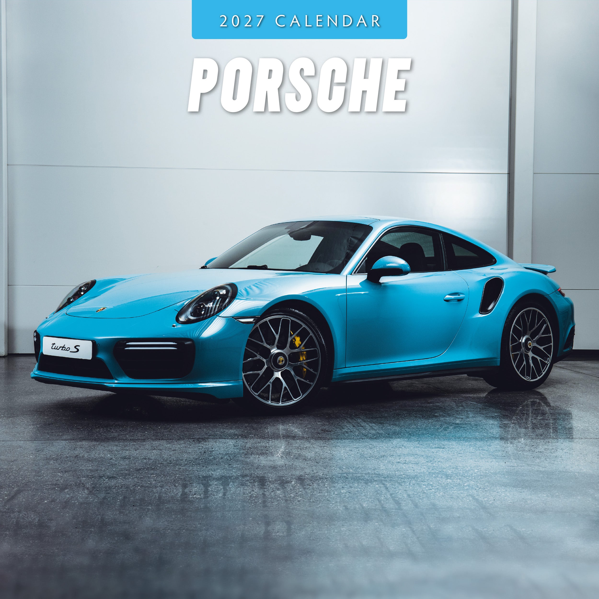 2027 Porsche - Square Wall Calendar