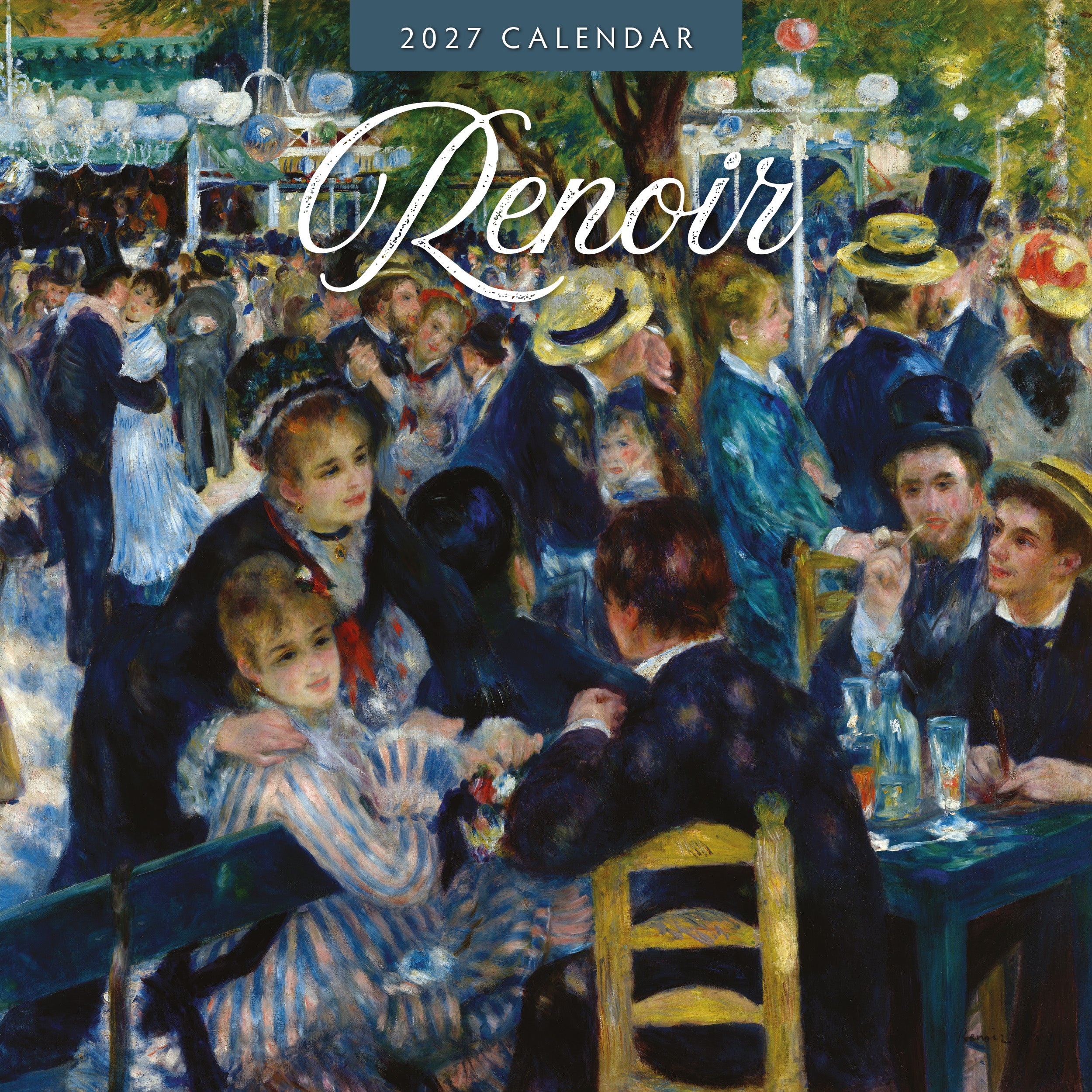 2027 Renoir - Square Wall Calendar