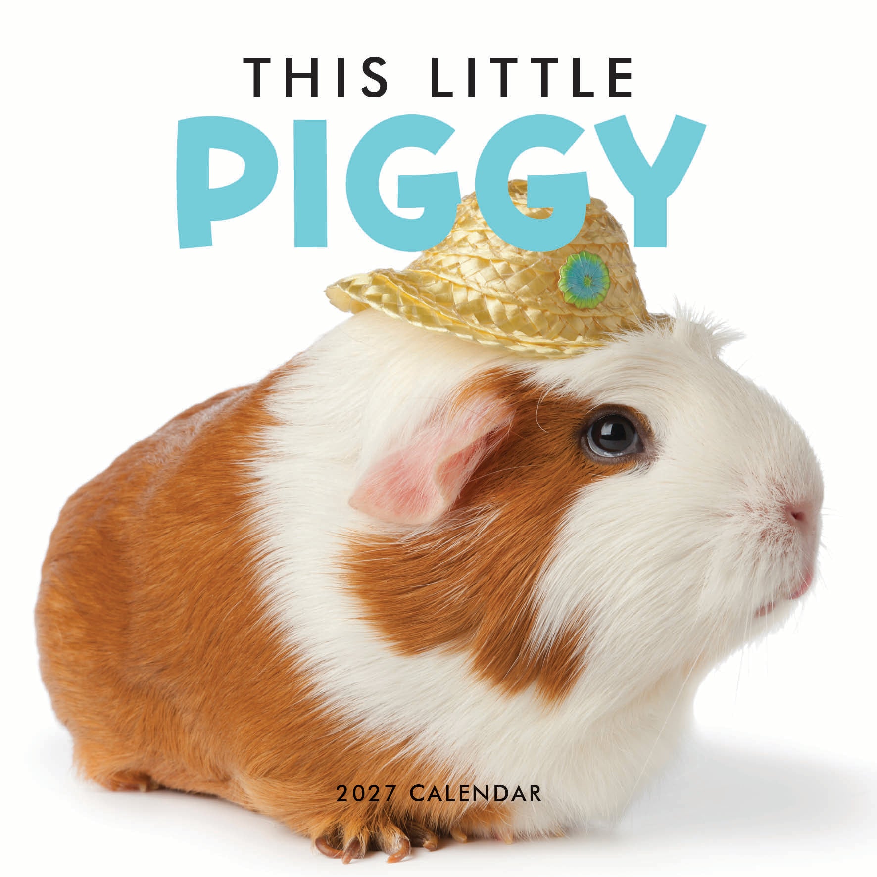 2027 This Little Piggy - Square Wall Calendar