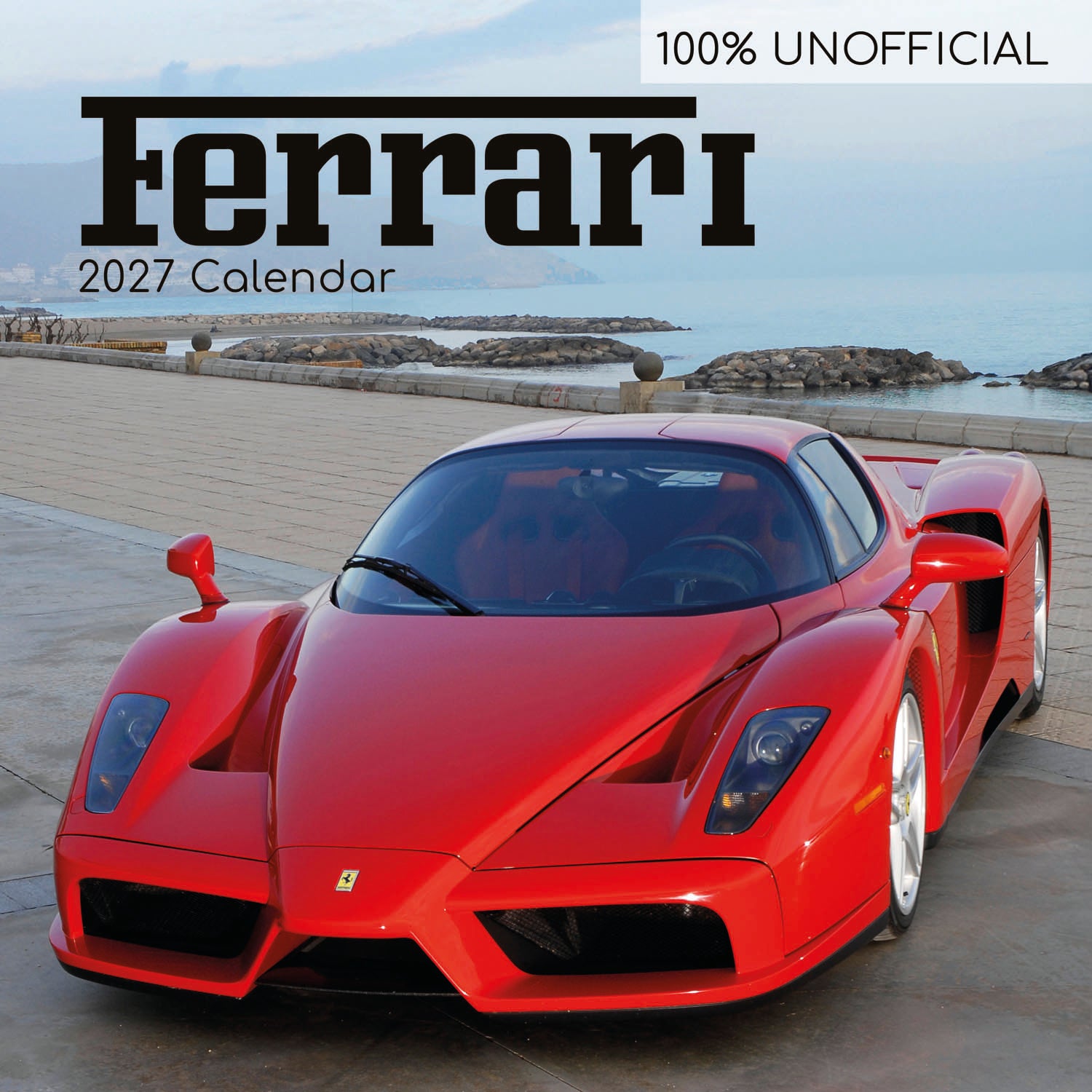 2027 Ferrari - Square Wall Calendar
