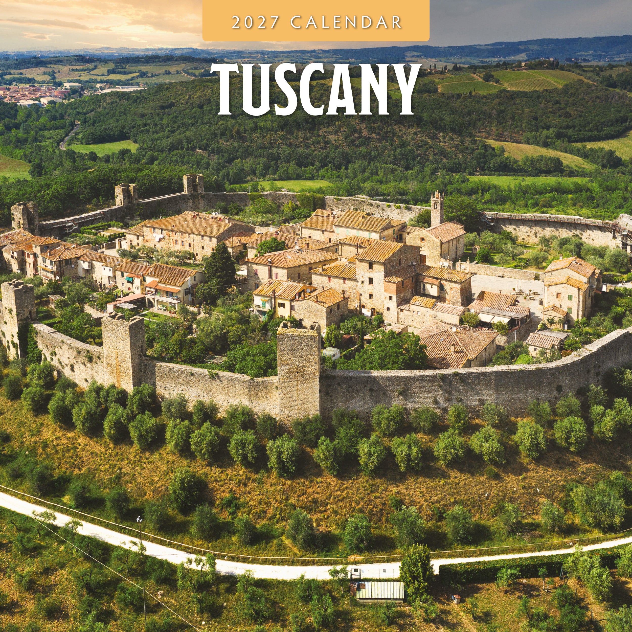 2027 Tuscany - Square Wall Calendar