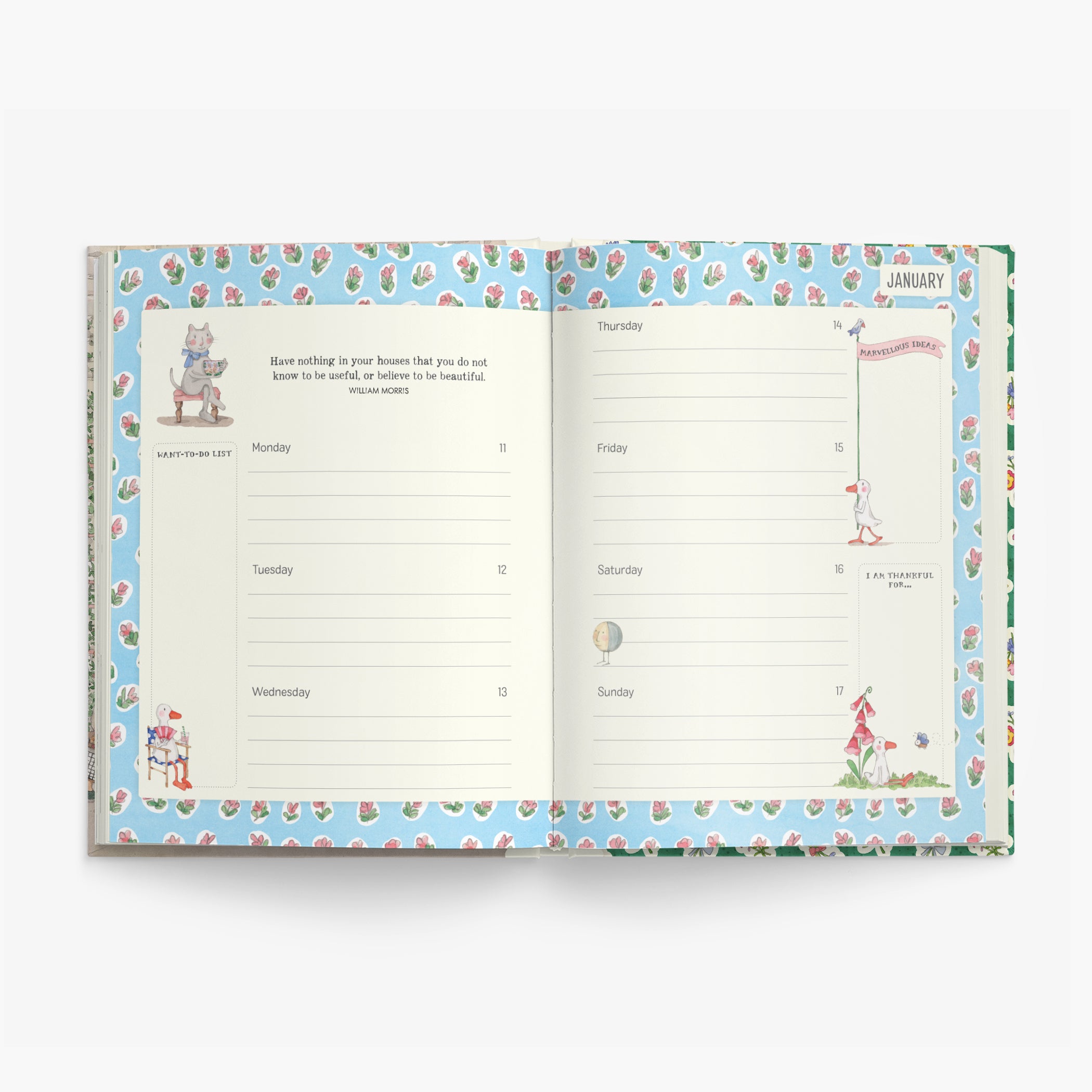 2027 Twigseeds - Weekly & Monthly Diary/Planner