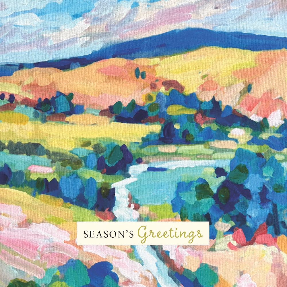 BCNA - Australian Christmas Landscape - 10 Charity Christmas Cards Pack