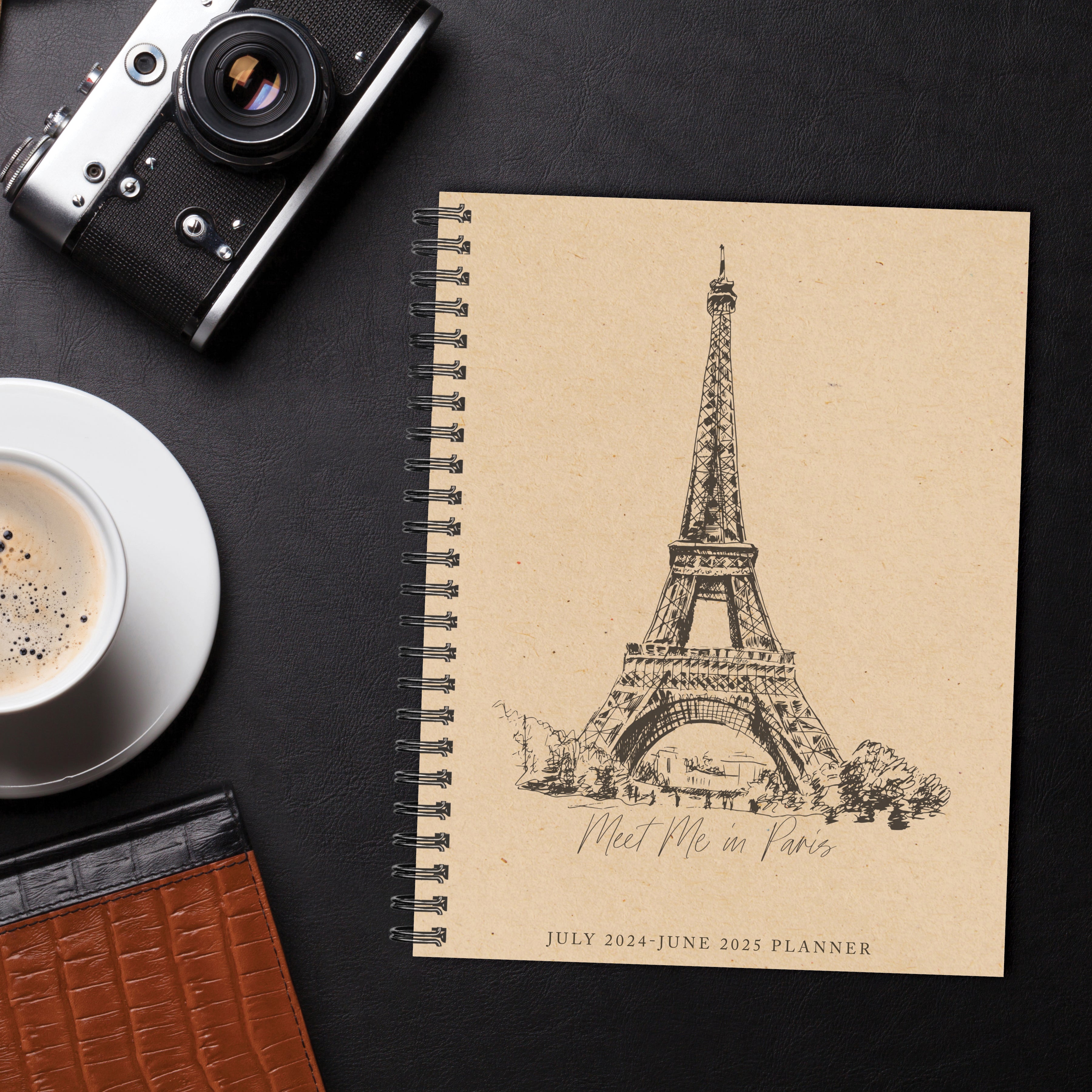 July 2024 - June 2025 Paris - Large Weekly & Monthly Academic Year Diary/Planner  SOLD OUT