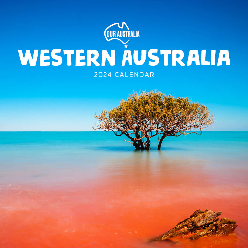 2024 Our Australia Western Australia - Square Wall Calendar