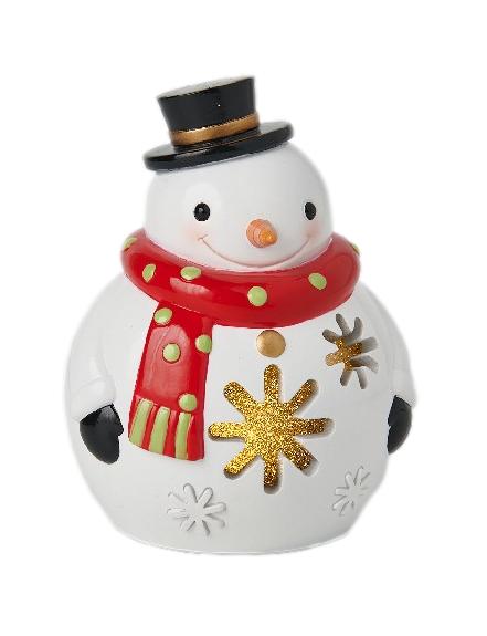 Snowman Night Light (15 Cm) - Christmas Decoration