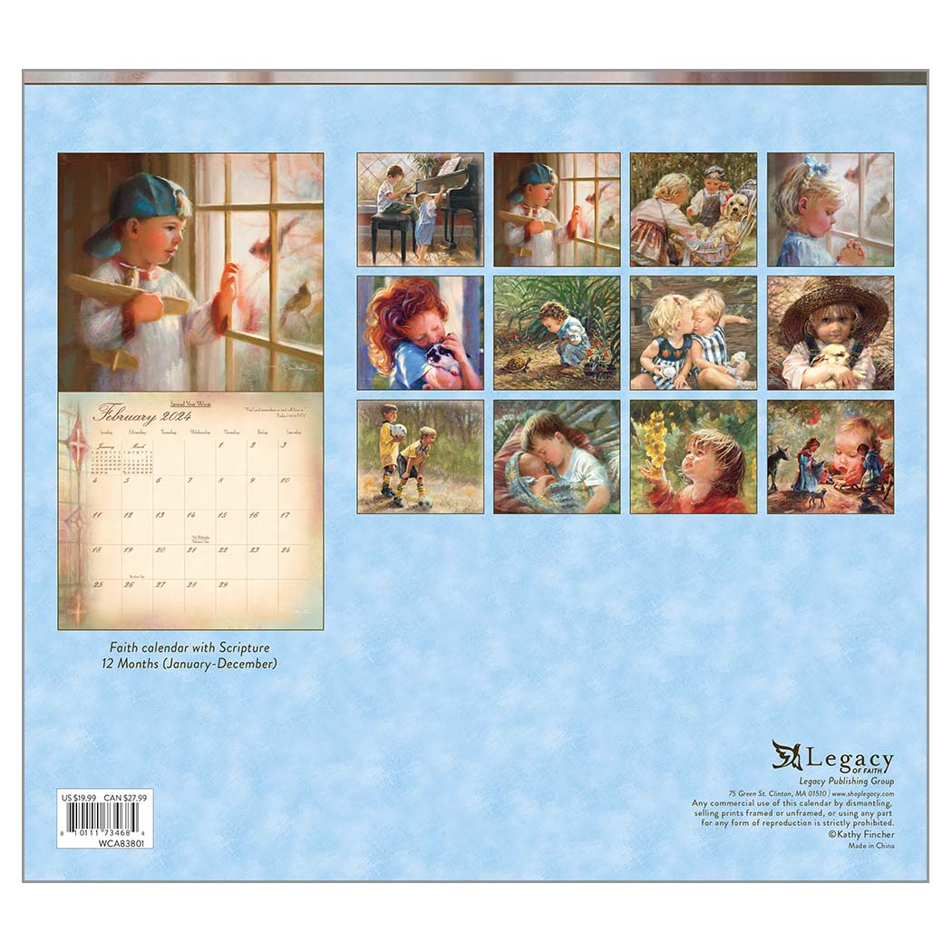 2024 Legacy Mama Says - Scripture - Deluxe Wall Calendar