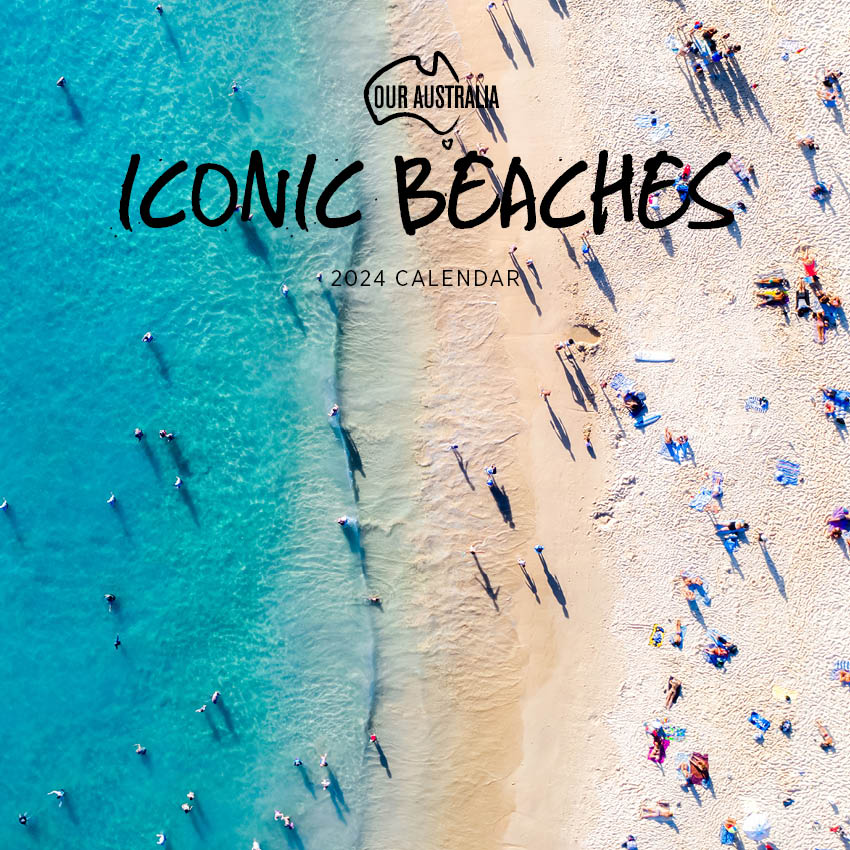 2024 Our Australia Iconic Beaches - Square Wall Calendar