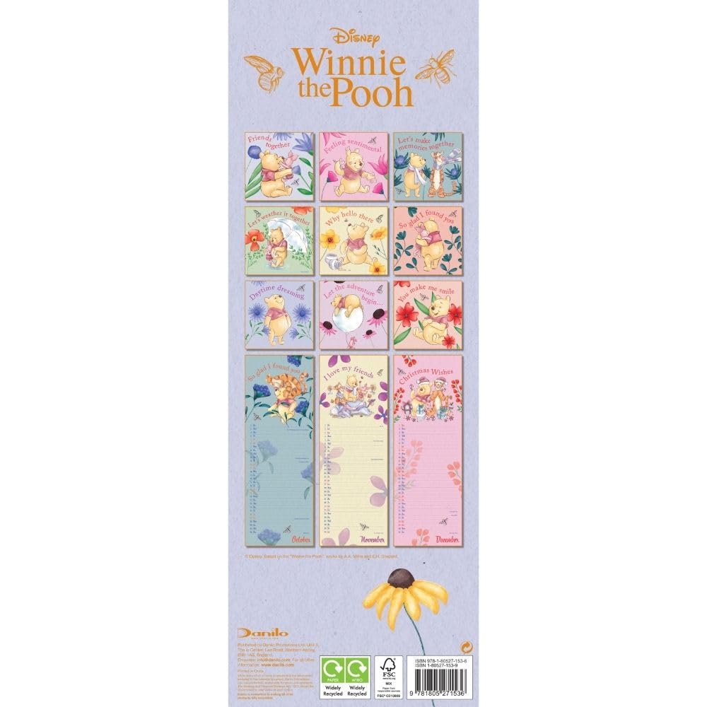 2024 Winnie The Pooh Slim Wall Calendar   A6abfef9a9c324d03a0c1613b68a6a9d 