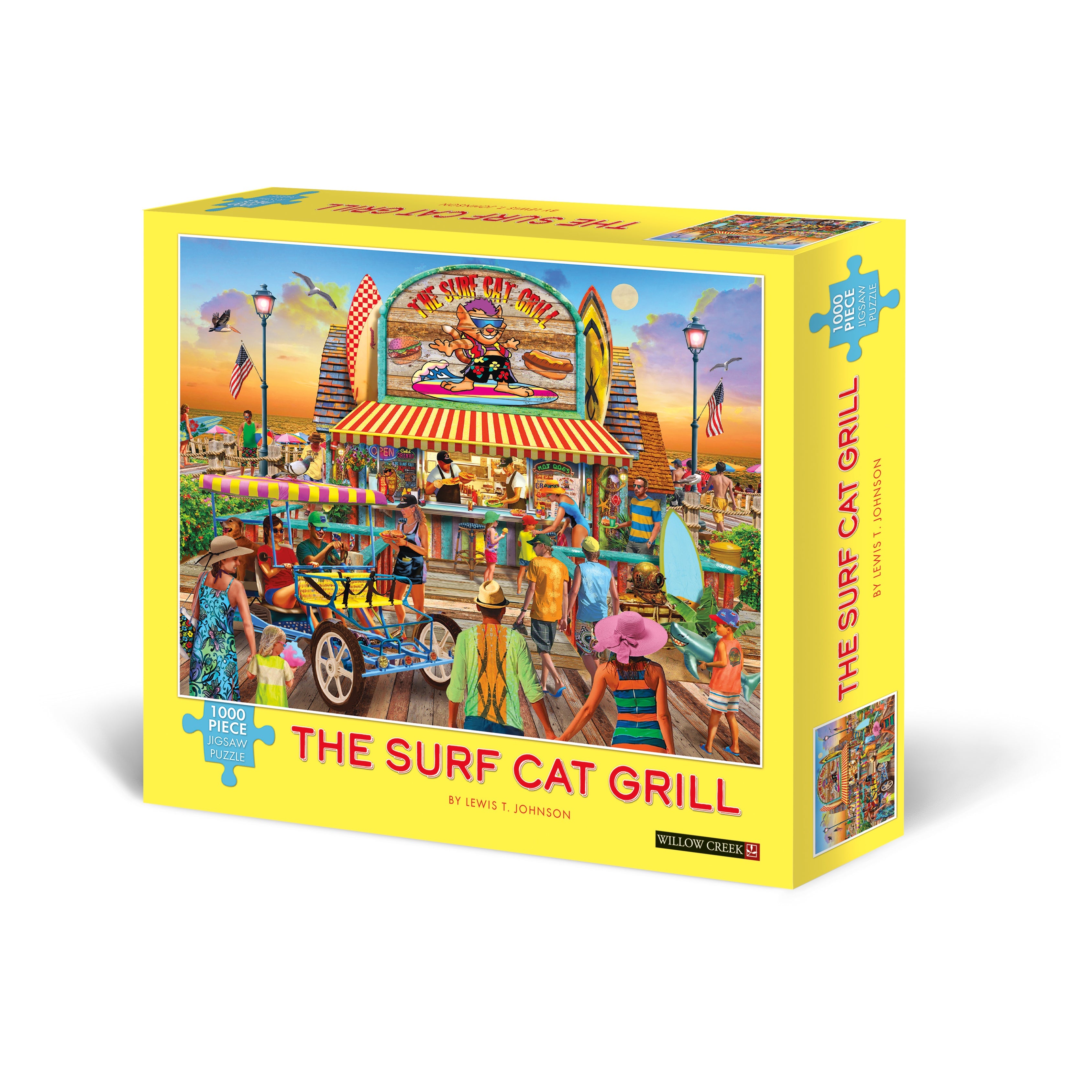 The Surf Cat Grill 1000 Piece - Jigsaw Puzzle