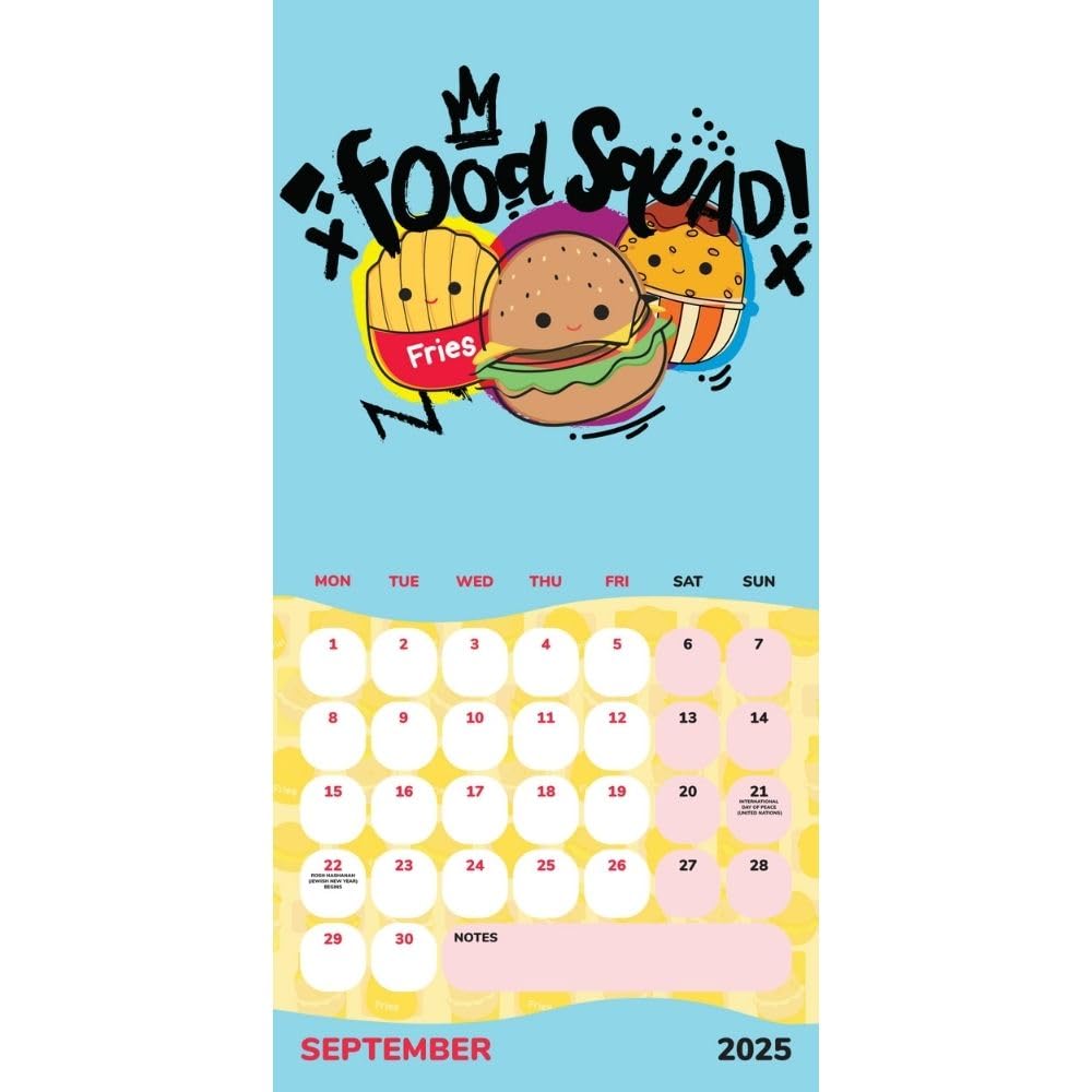 2025 Squishmallows - Square Wall Calendar