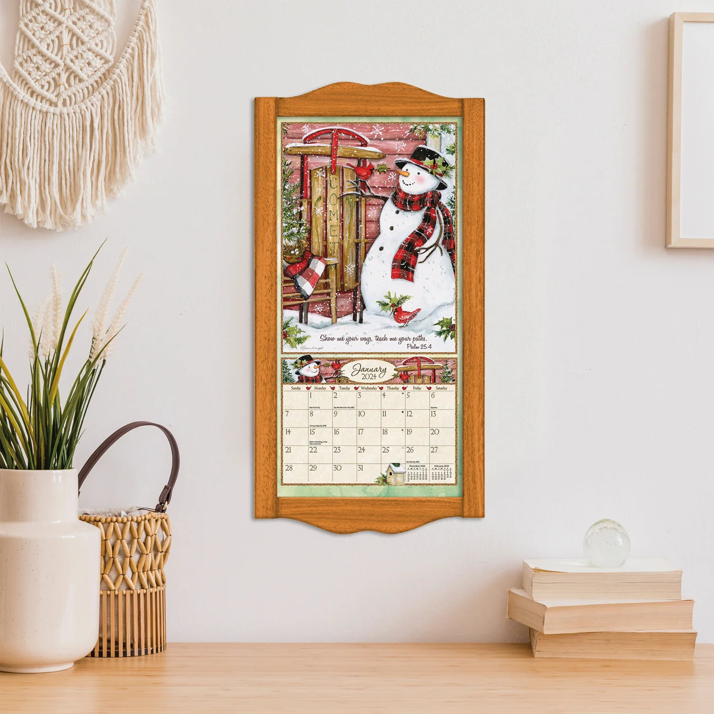 2024 Bountiful Blessings - Slim Wall Calendar