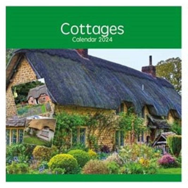 2024 Cottages - Square Wall Calendar  SOLD OUT