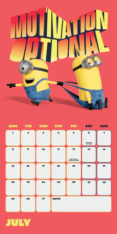 2024 Despicable Me - Square Wall Calendar  SOLD OUT