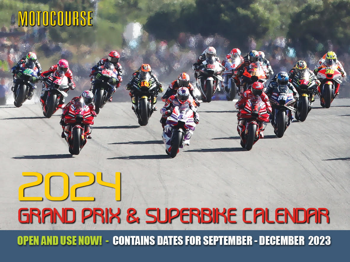 2024 Motocourse Grand Prix & Superbike - Deluxe Wall Calendar  SOLD OUT