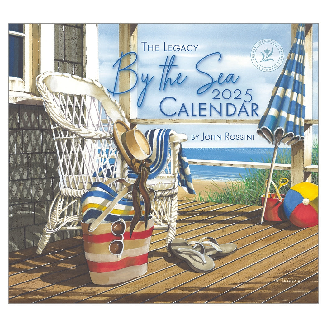 2025 Legacy By The Sea - Deluxe Wall Calendar