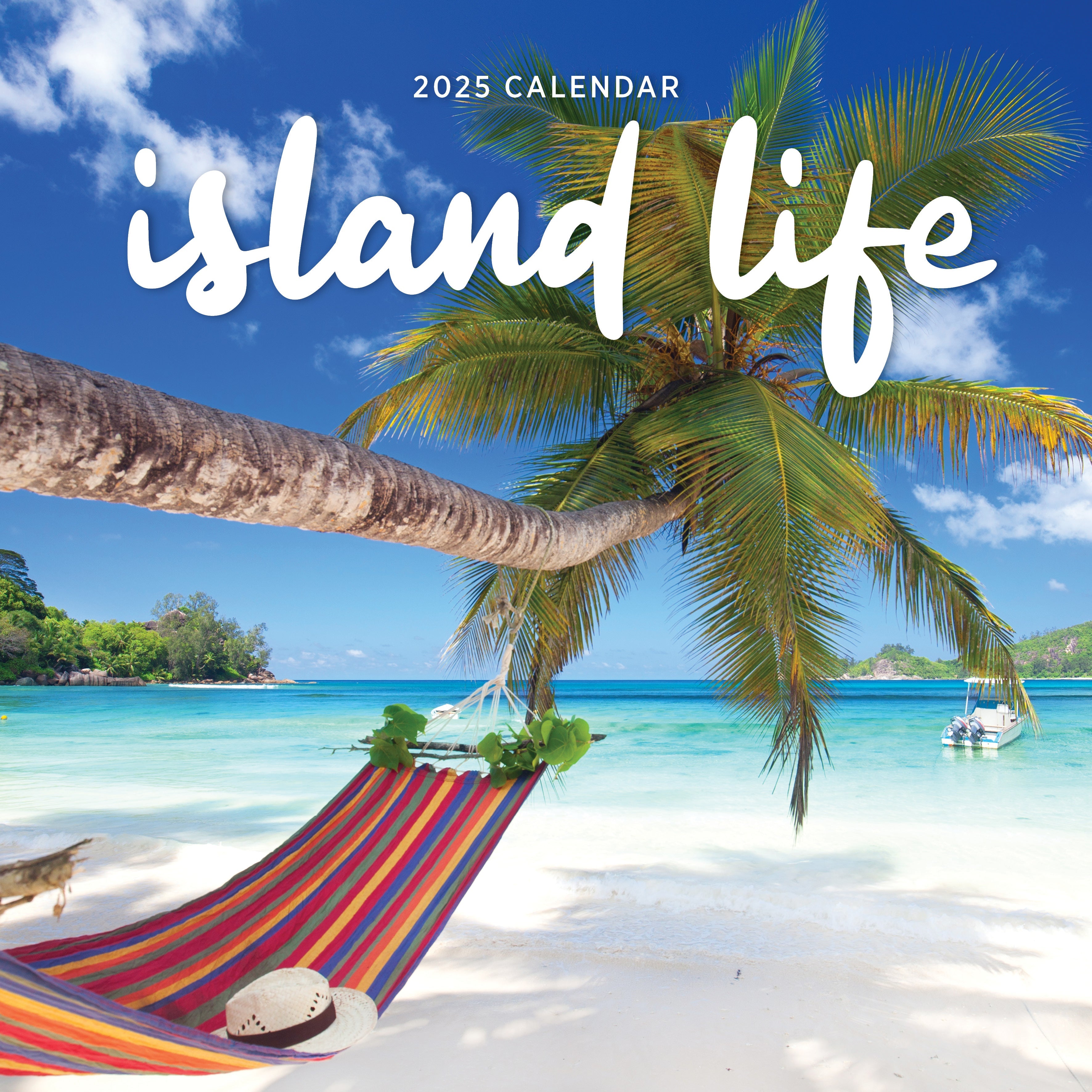 2025 Island Life - Square Wall Calendar