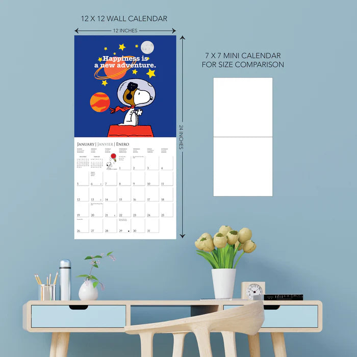 2025 Peanuts - Square Wall Calendar