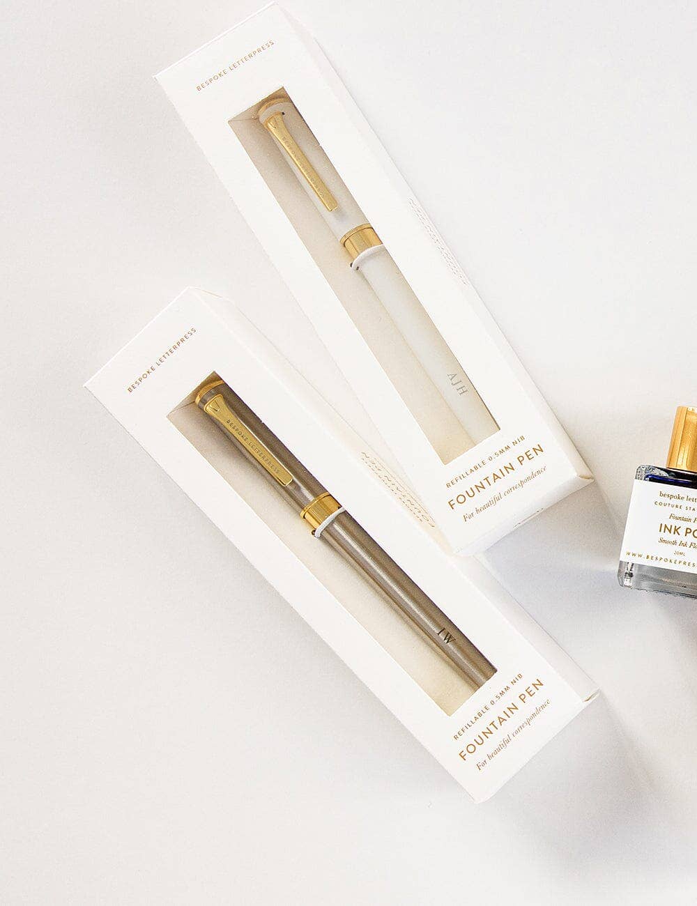 Silver Fountain Pen (Boxed)