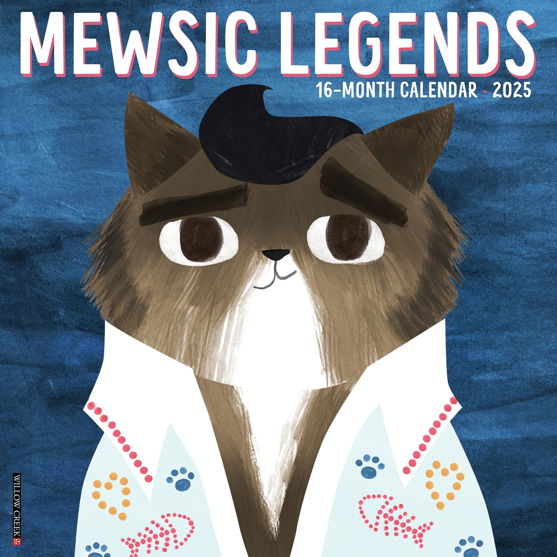 2025 Mewsic Legends - Square Wall Calendar (US Only)