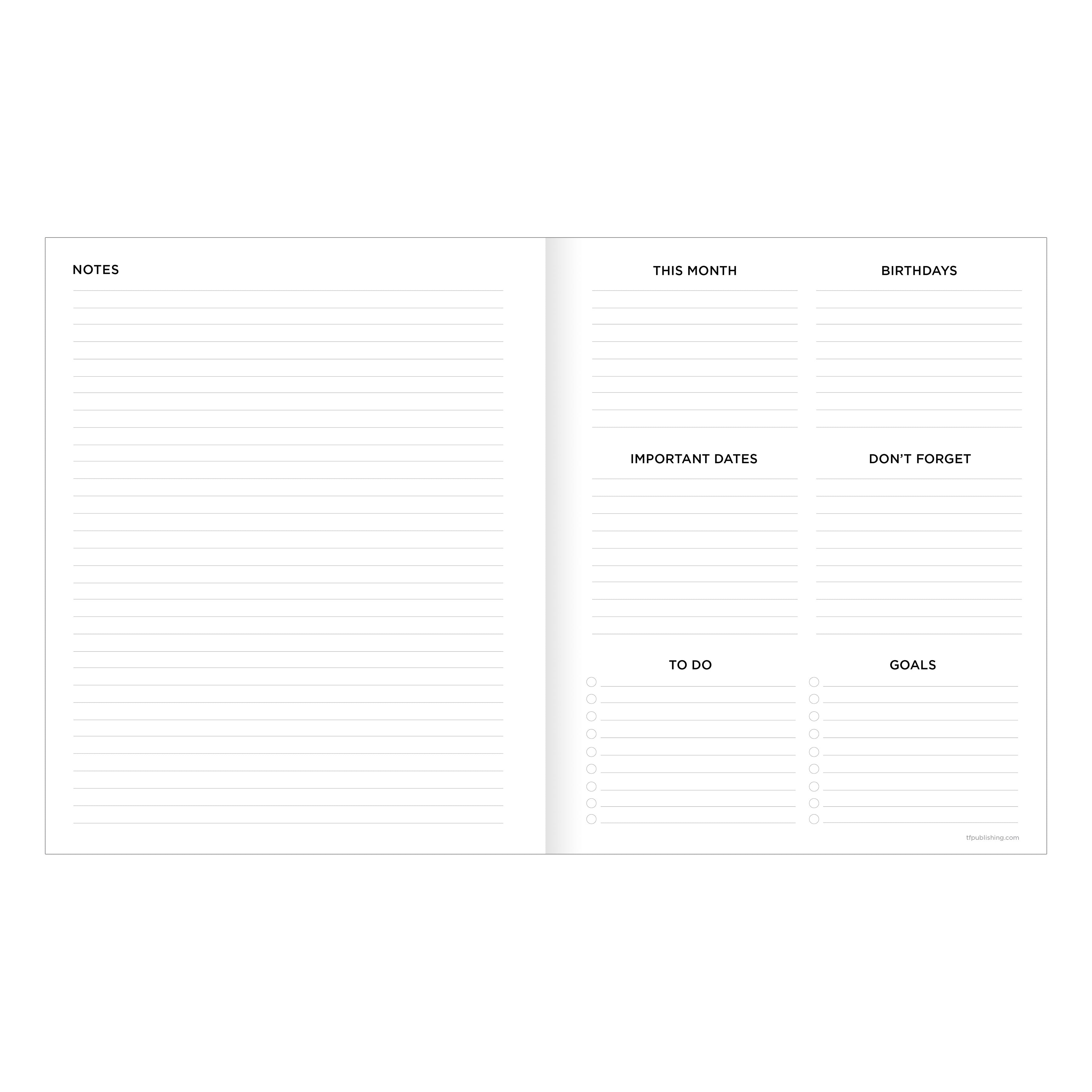 July 2024 - June 2025 Graph Paper - Medium Monthly Academic Year Diary/Planner  SOLD OUT