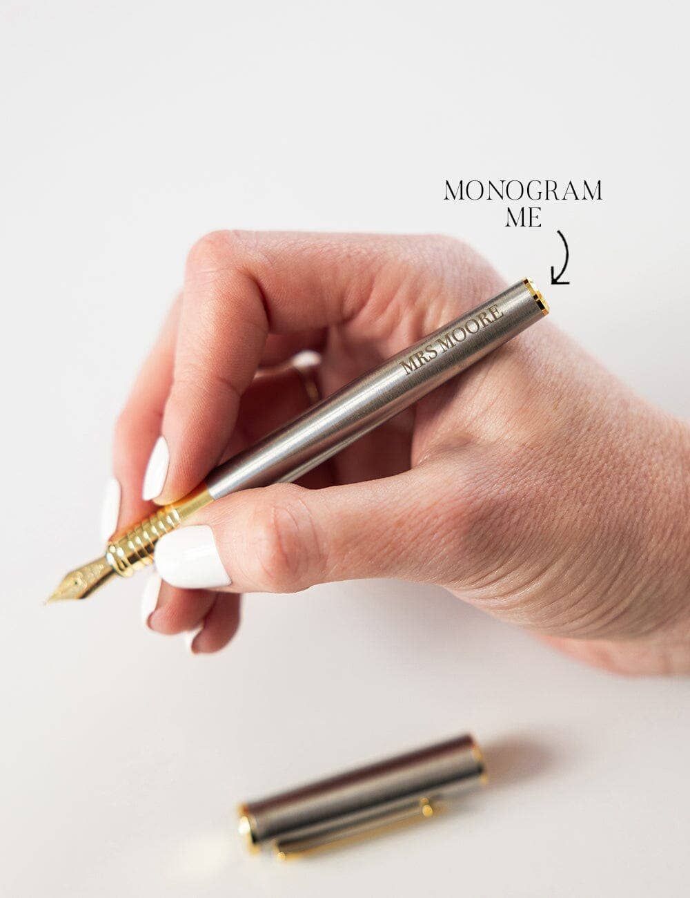 Silver Fountain Pen (Boxed)