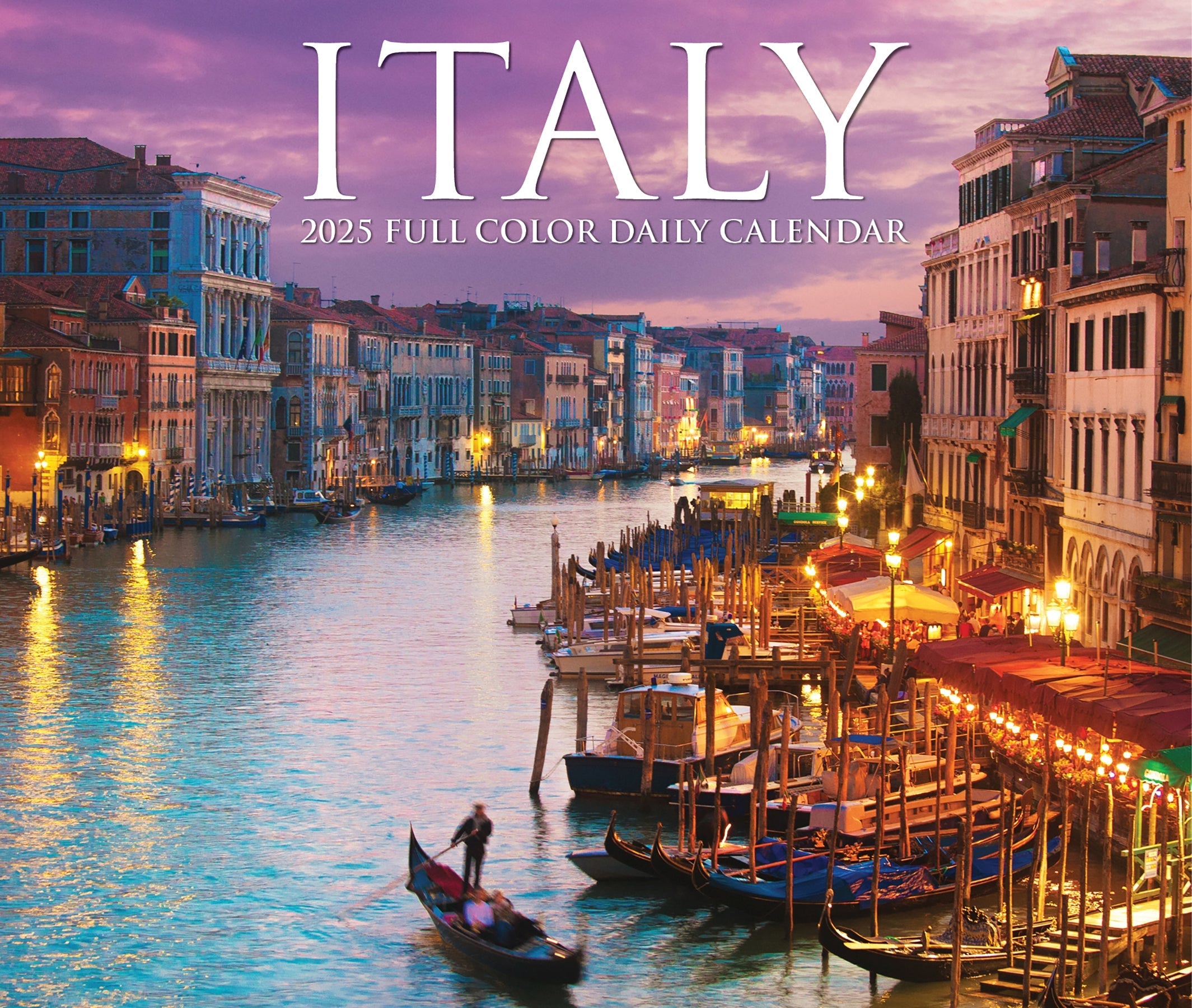 2025 Italy - Daily Boxed Page-A-Day Calendar (US Only)