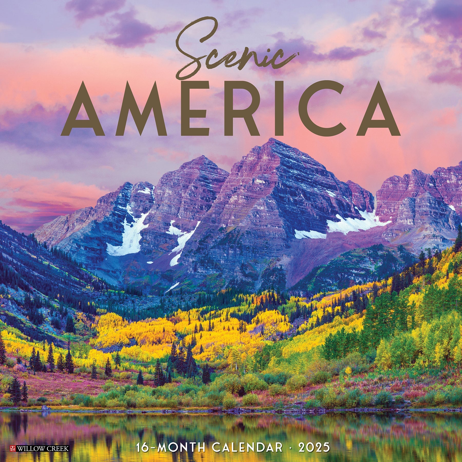 2025 Scenic America - Square Wall Calendar (US Only)
