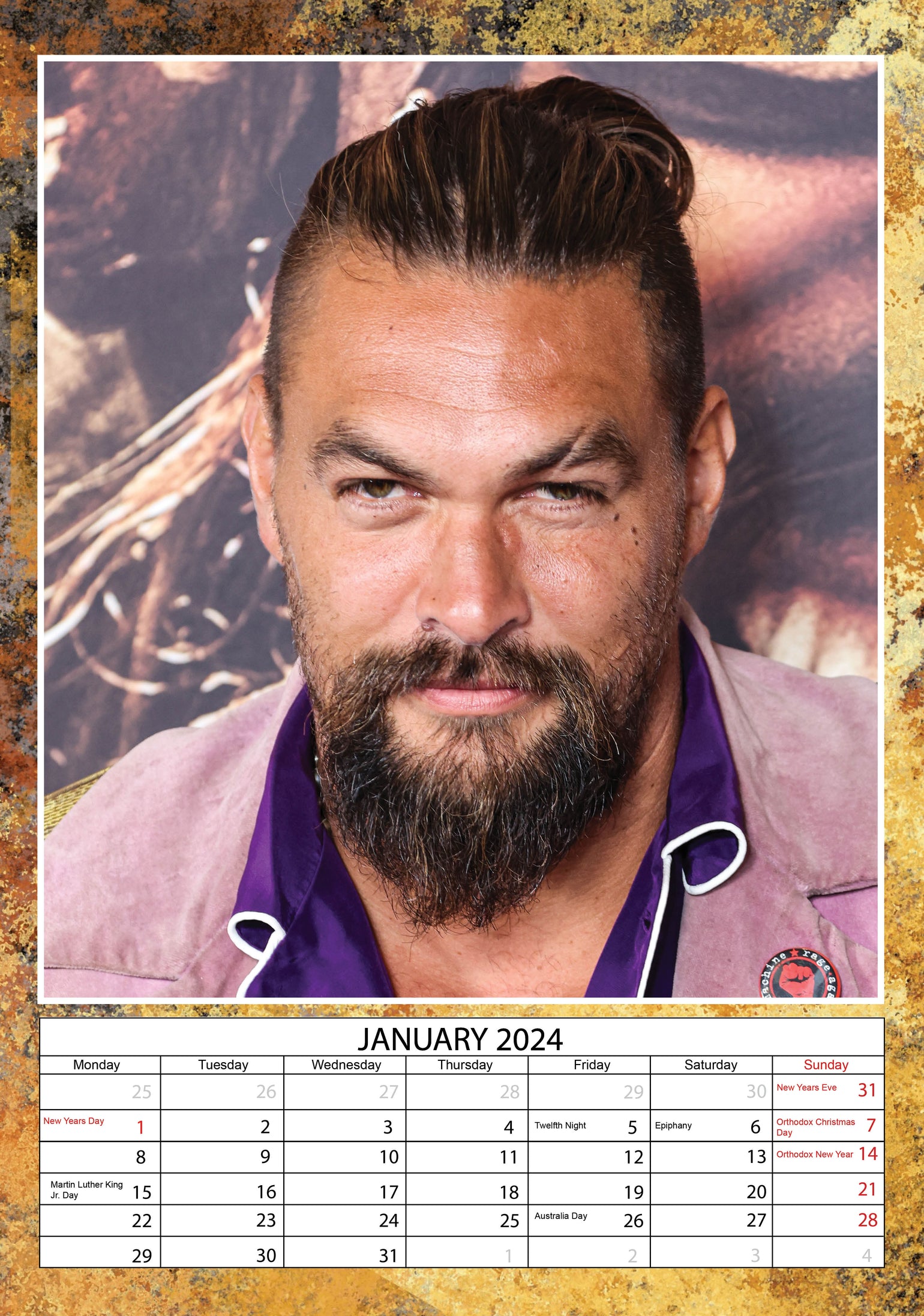 Celebrity Calendars 2024 Your Favourites At Just Calendars