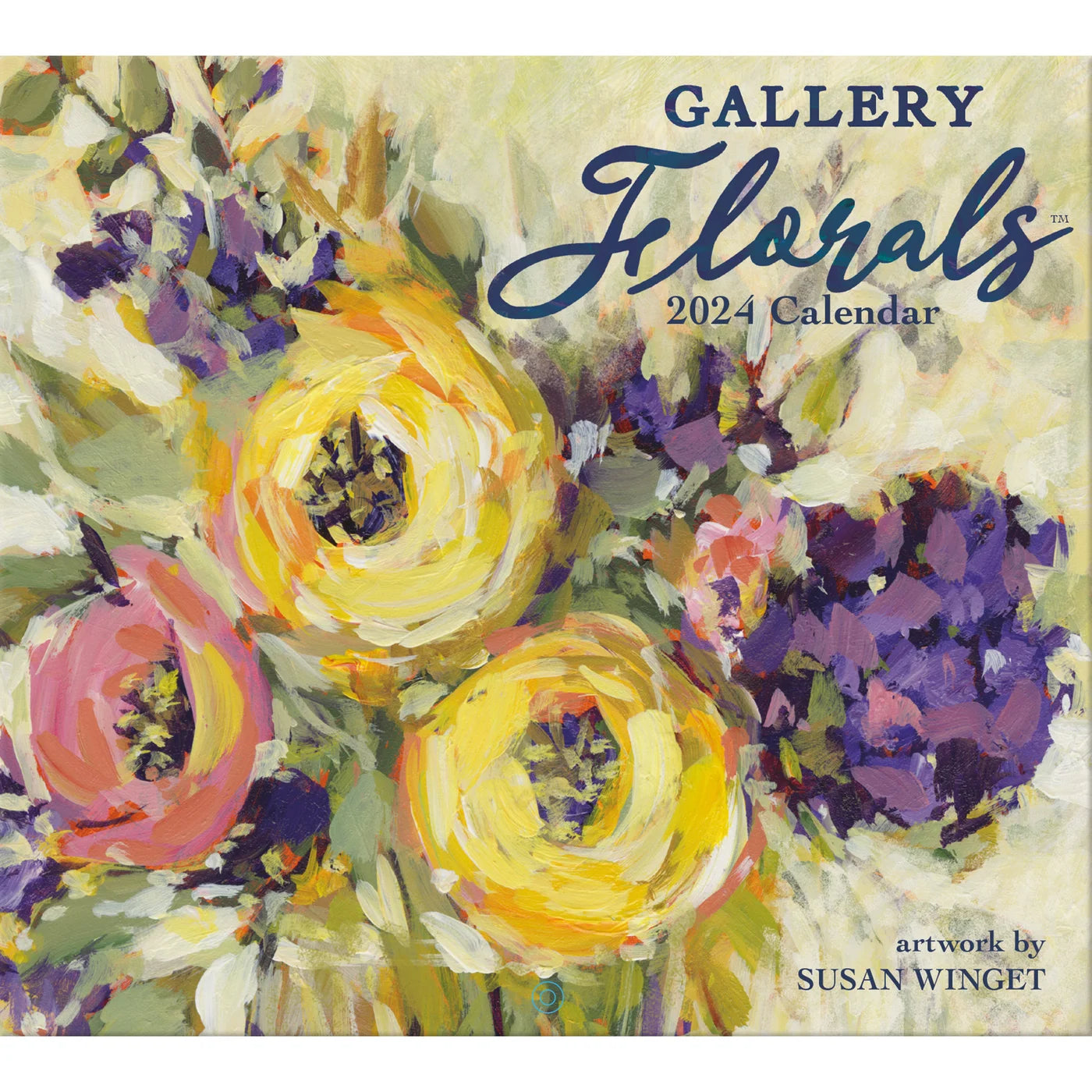 2024 LANG Gallery Florals By Susan Winget - Deluxe Wall Calendar