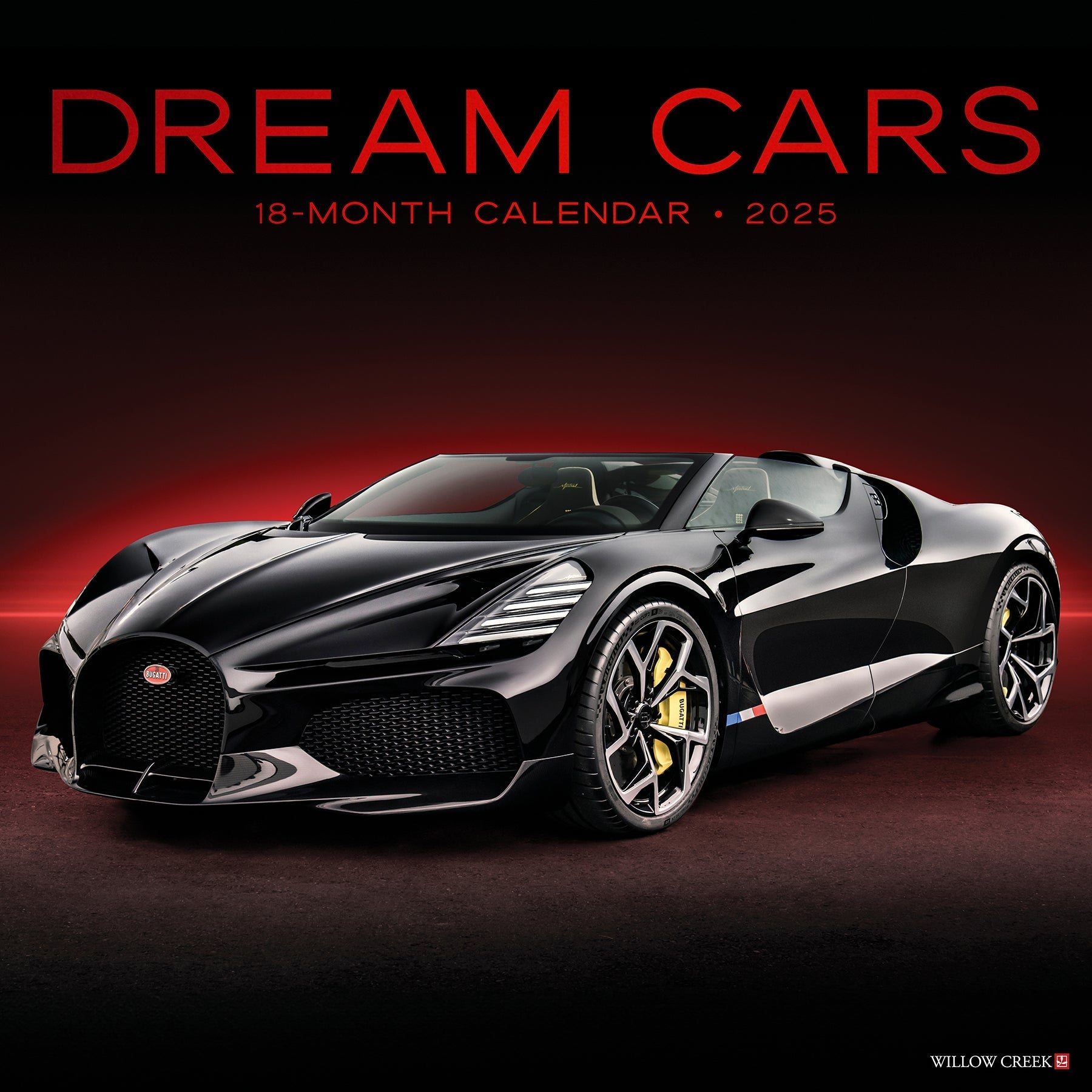 2025 Dream Cars (w/foil) - Square Wall Calendar (US Only)