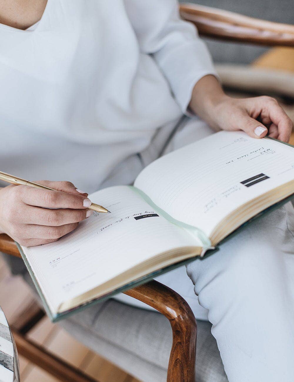 Solid Brass Gel Ink Pen (Boxed)