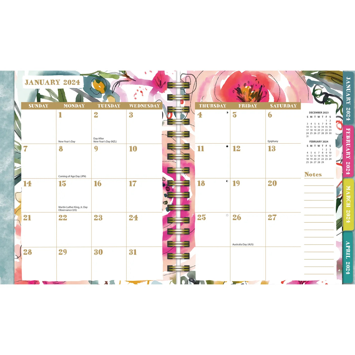 2024 Grow Wild Planner - Plant It Monthly & Weekly Diary/Planner