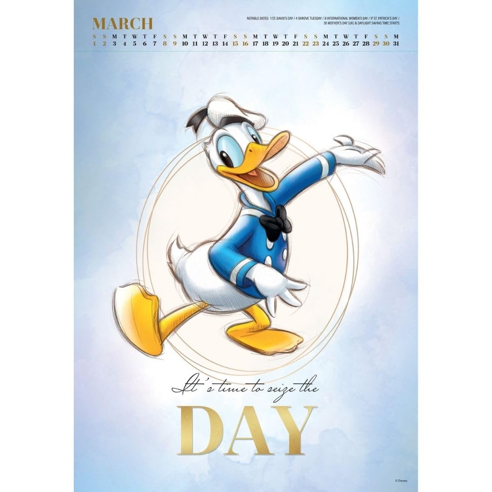 2025 Disney Classics - A3 Deluxe Wall Calendar