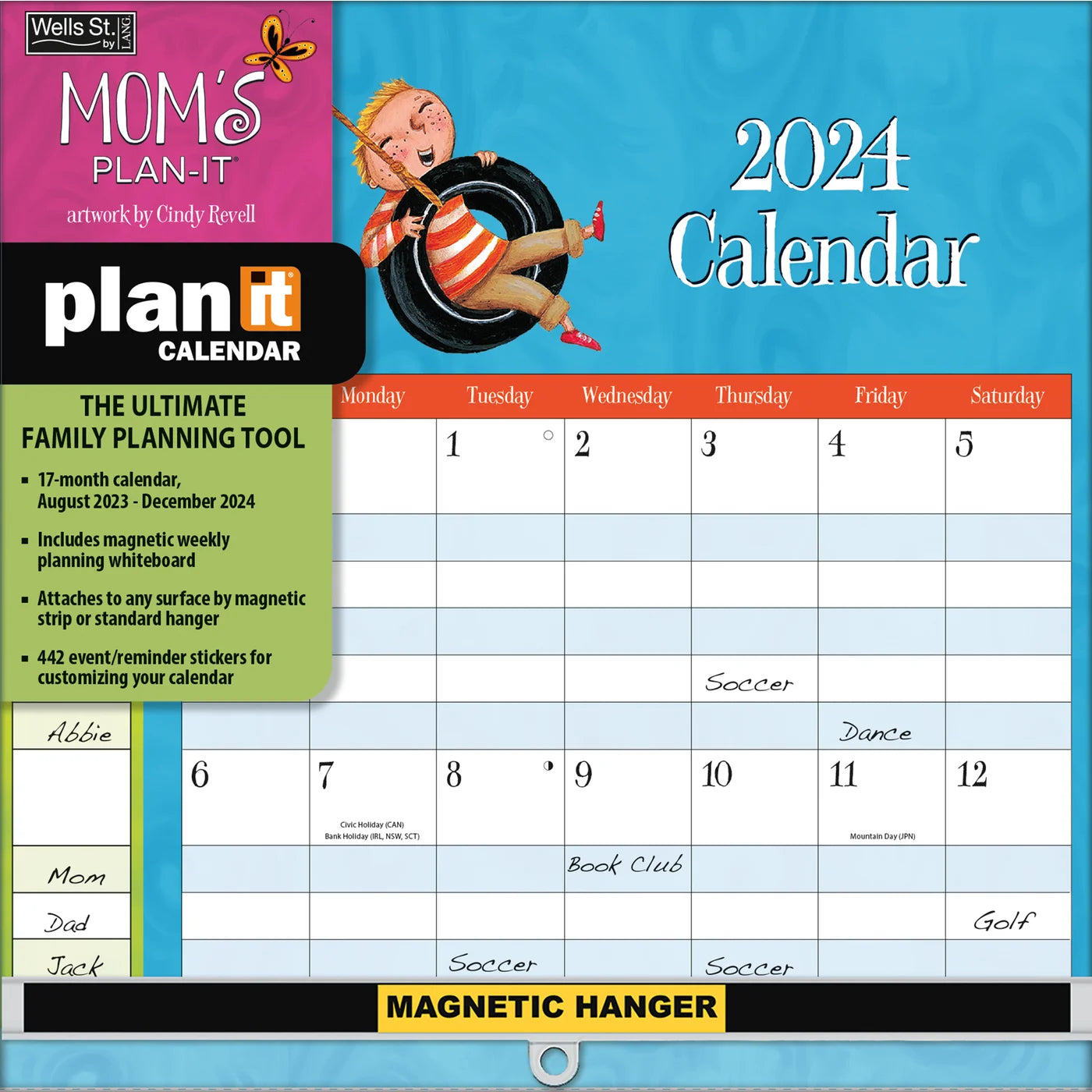 2024 Mom's Plant-it - Plant It Square Wall Calendar