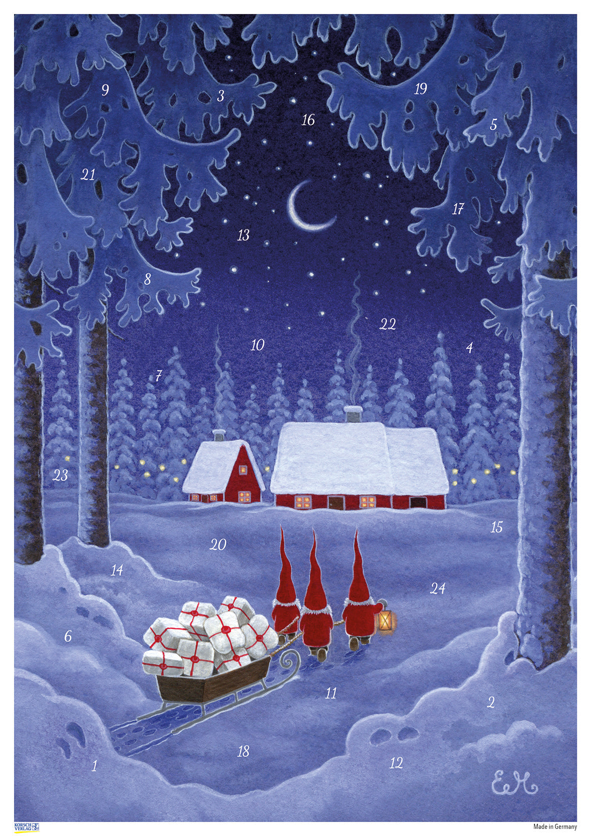 The Lodge - Poster Advent Calendar