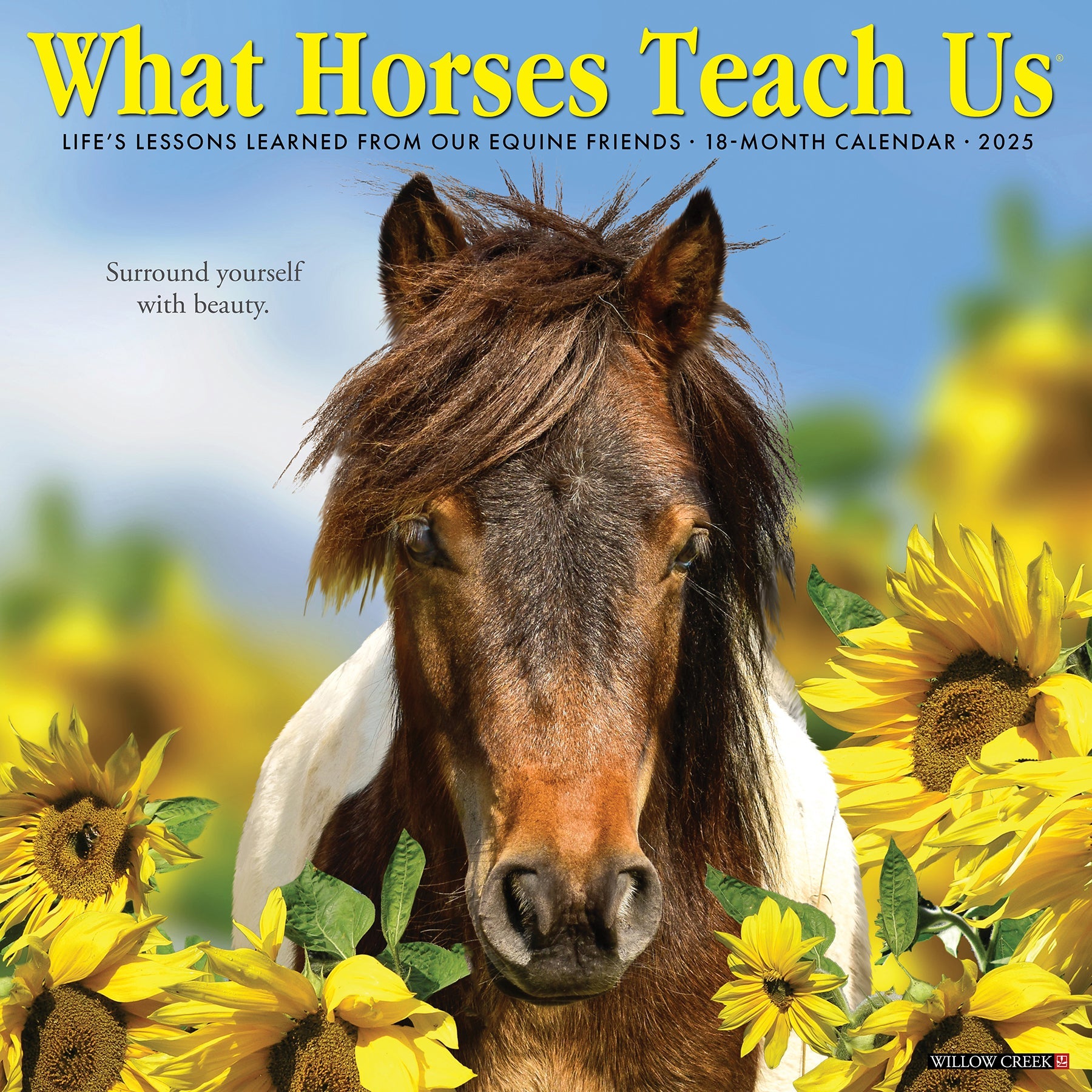 2025 What Horses Teach Us - Square Wall Calendar (US Only)