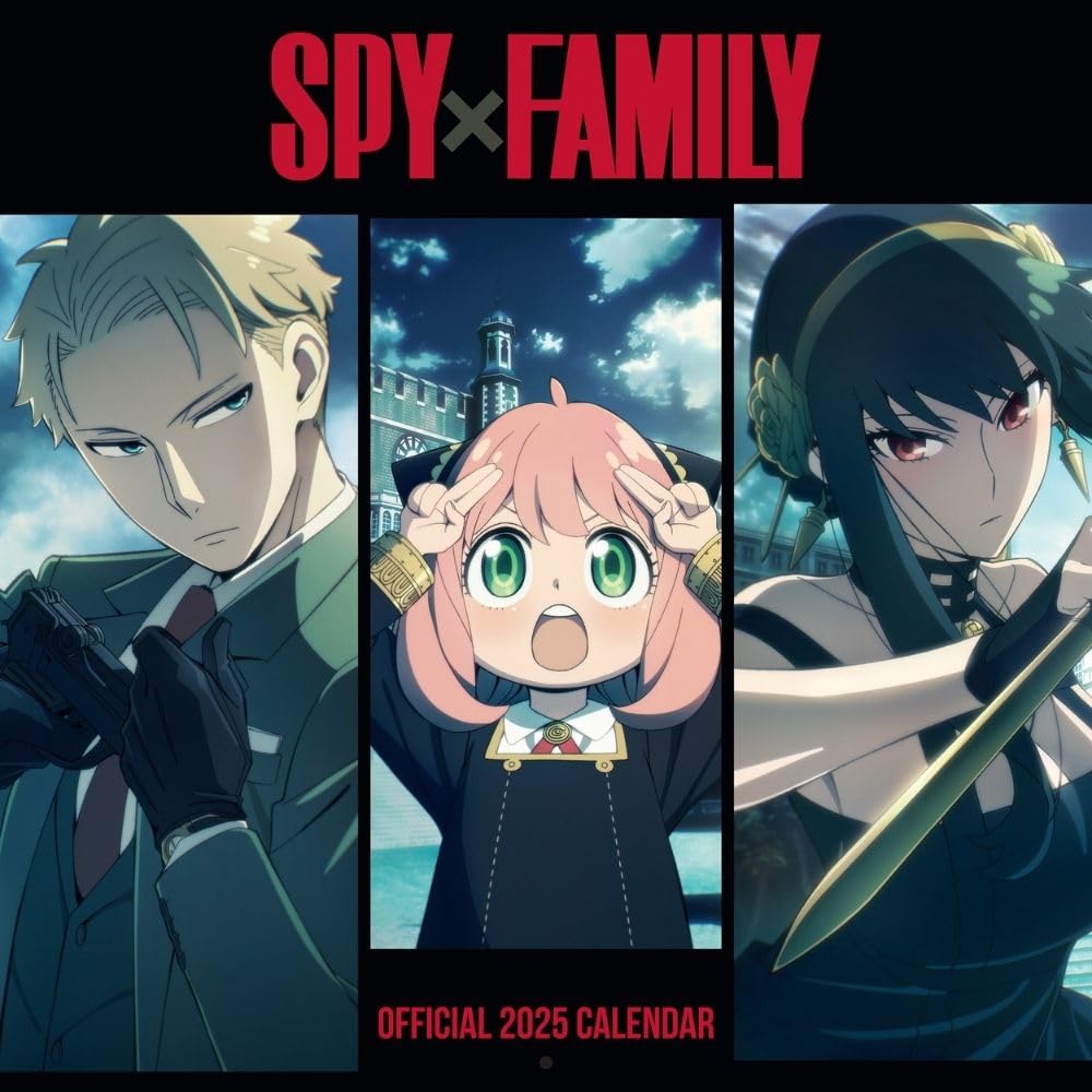 2025 Spy X Family - Square Wall Calendar