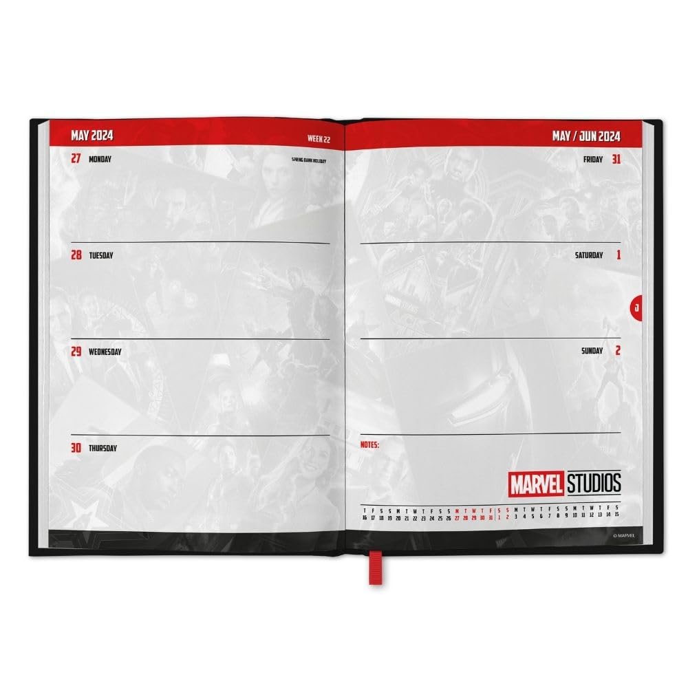 2024 Marvel - Weekly Diary/Planner
