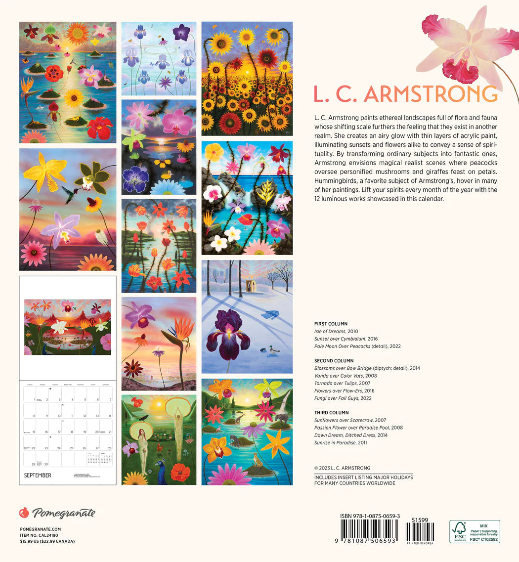 2024 L. C. Armstrong - Square Wall Calendar  SOLD OUT