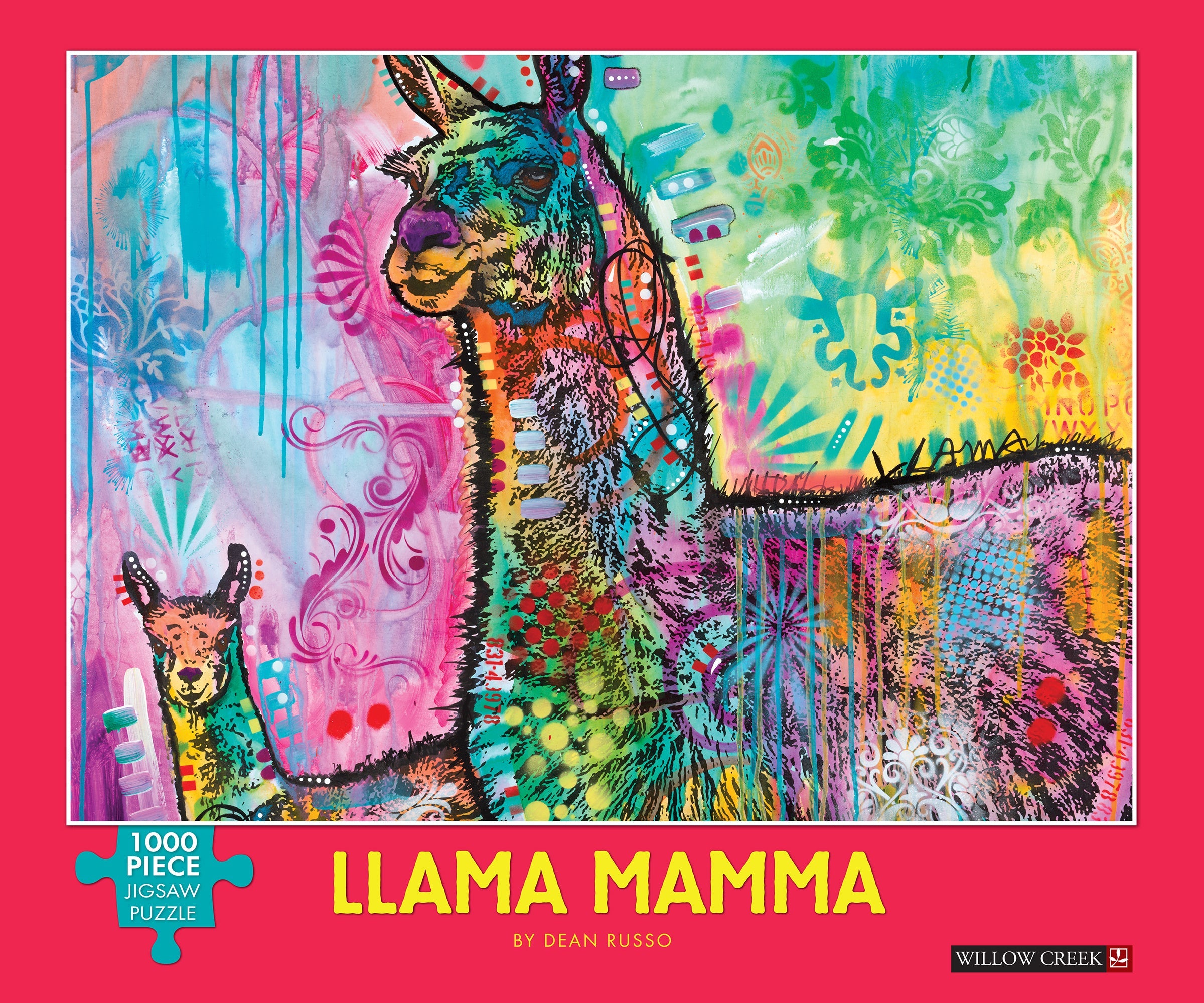 Llama Mama 1000 Piece - Jigsaw Puzzle