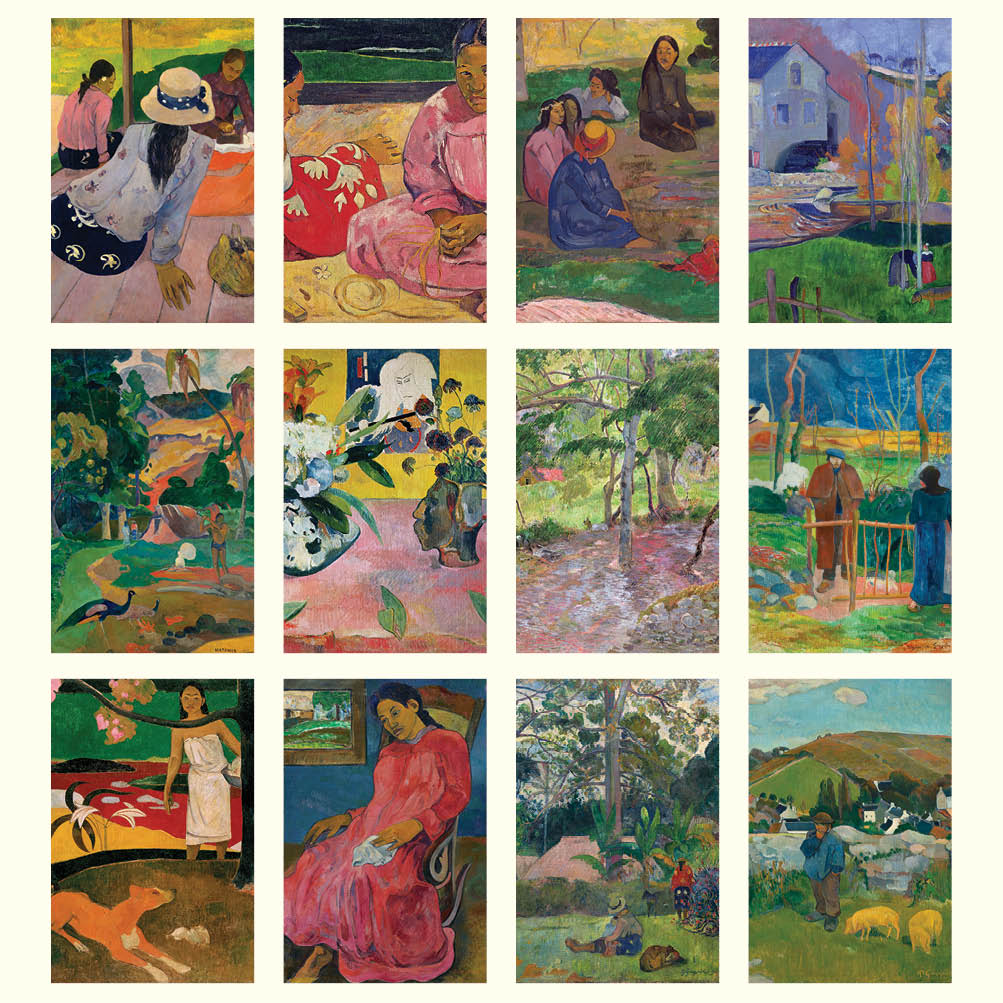 2024 Paul Gauguin - Deluxe Wall Calendar