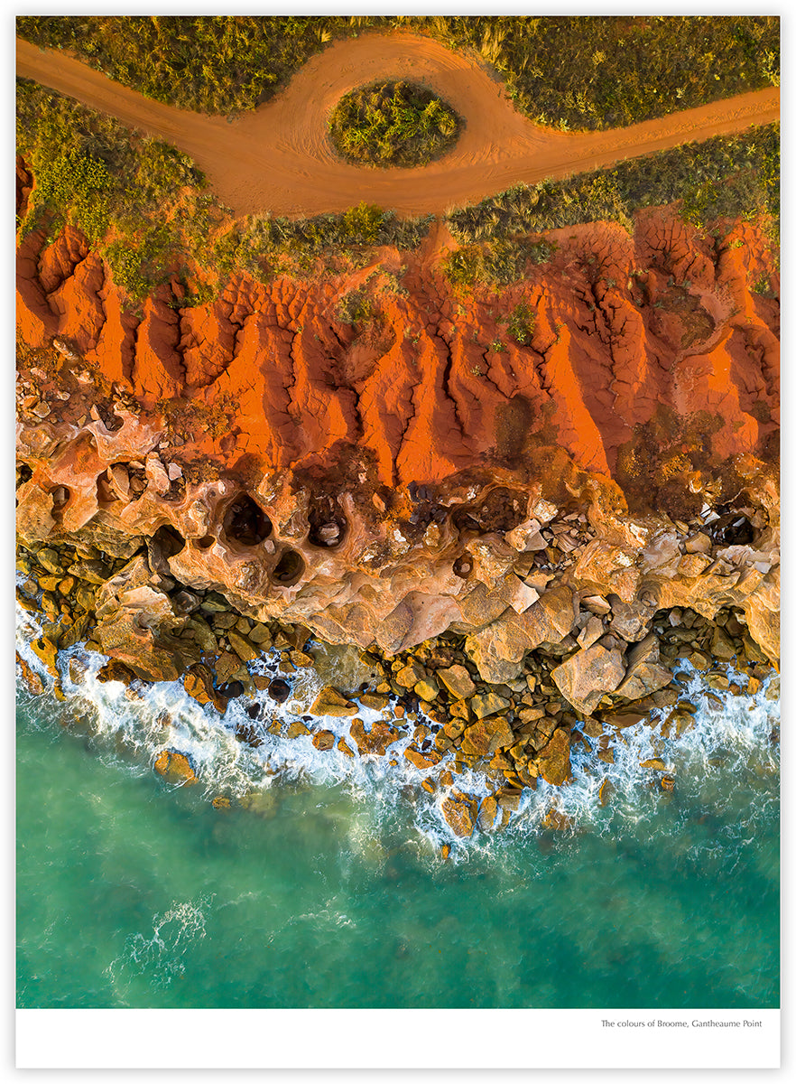 Broome & Beyond 2027 calendar photograph: The colours of Broome at Gantheaume Point