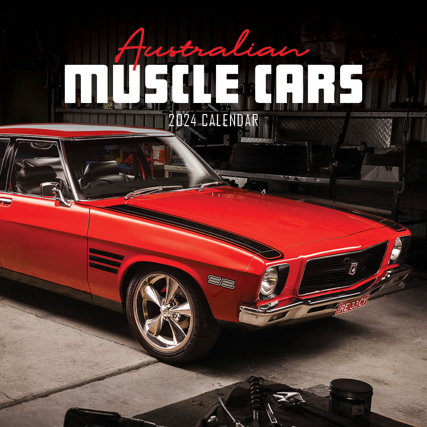 2024 Australian Muscle Cars - Square Wall Calendar