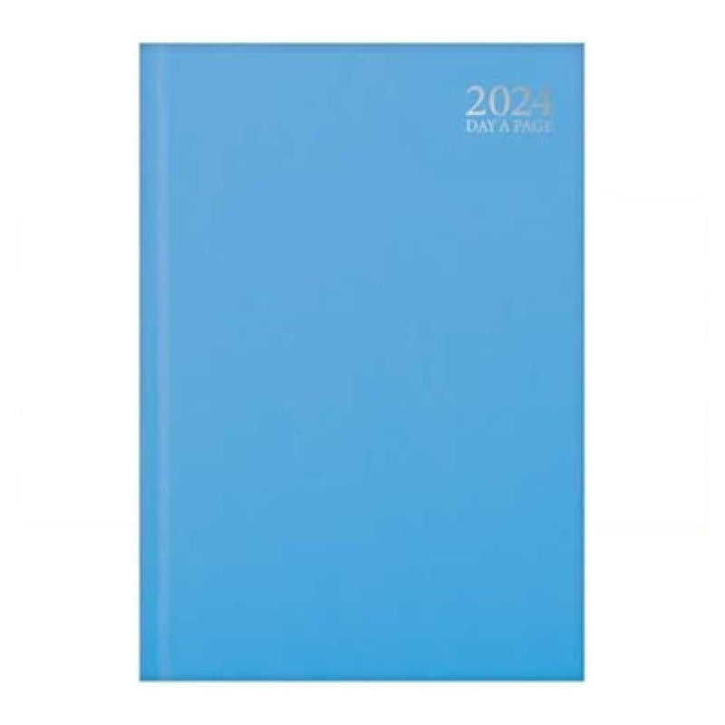 2024 Blue Bright Casebound - Daily Diary/Planner