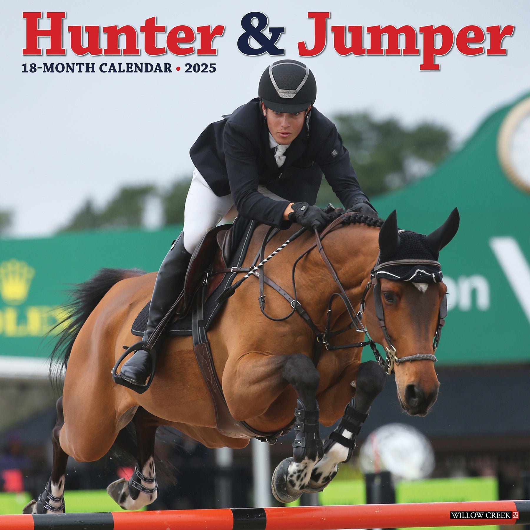 2025 Hunter & Jumper - Square Wall Calendar (US Only)