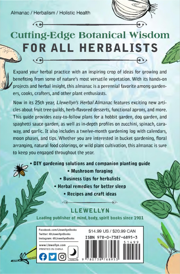 2024 Llewellyn's Herbal - Almanac