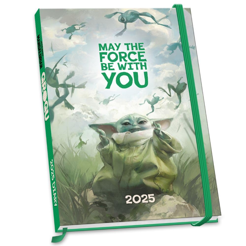 2025 Star Wars The Mandalorian Grogu - Weekly Diary/Planner