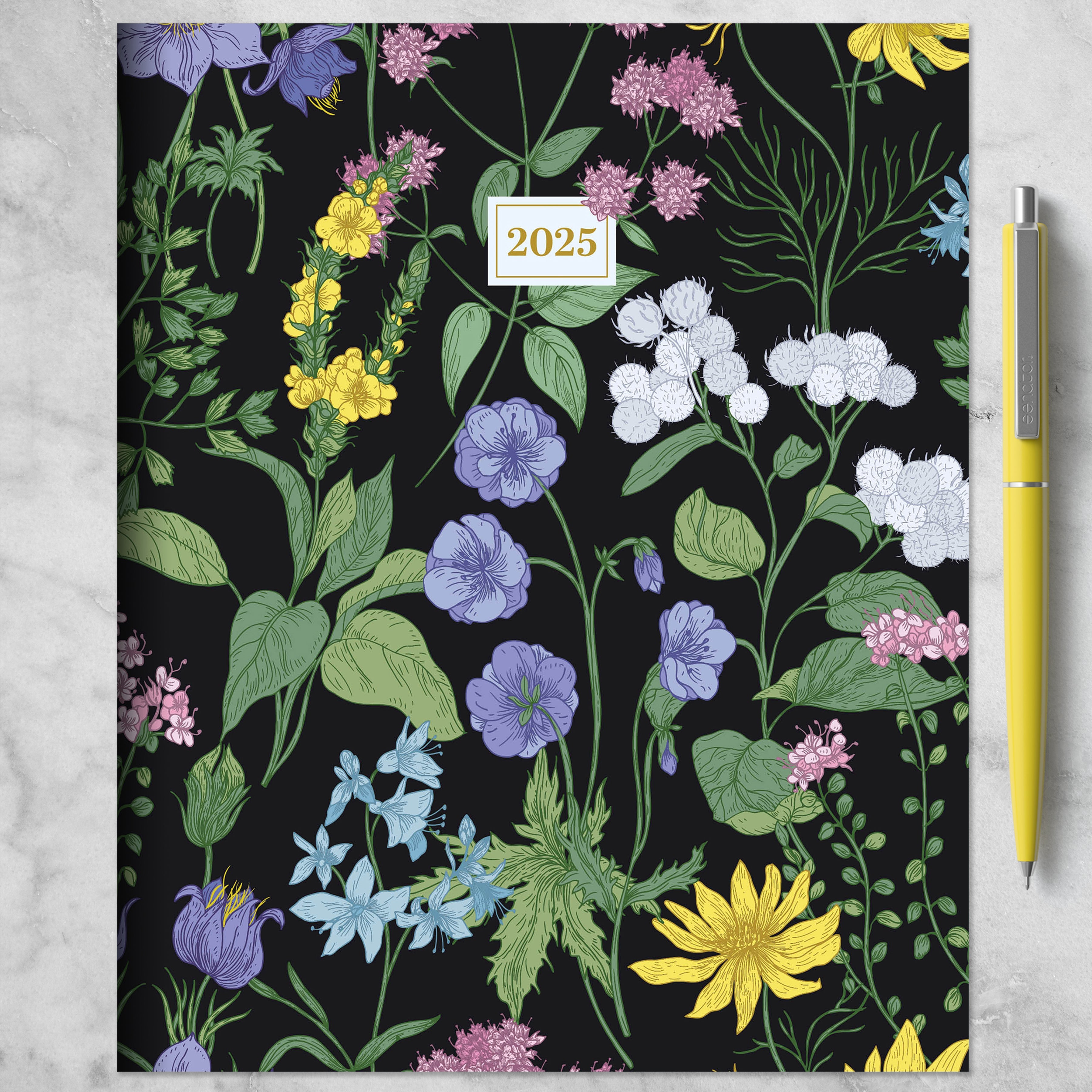 2025 Garden Blooms - Medium Monthly Diary/Planner