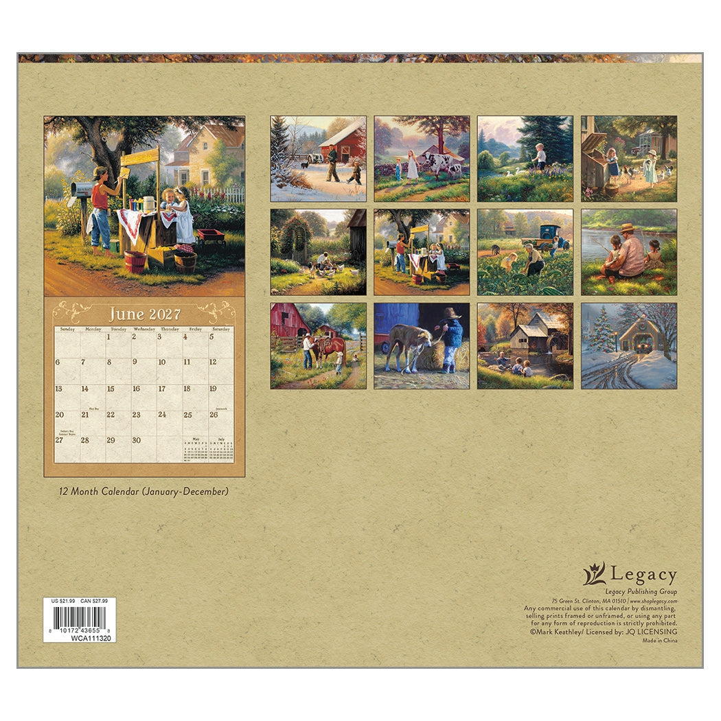 2027 Hometown - Deluxe Wall Calendar
